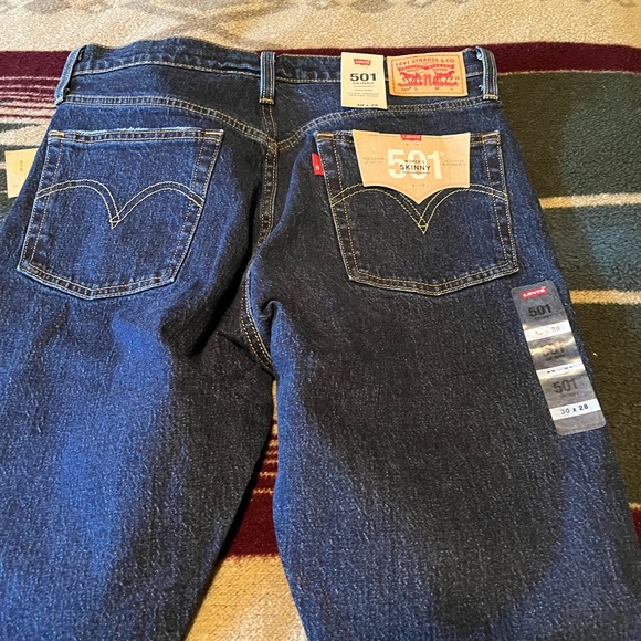 Levi 501 skinny jeans women’s - Picture 2 of 2